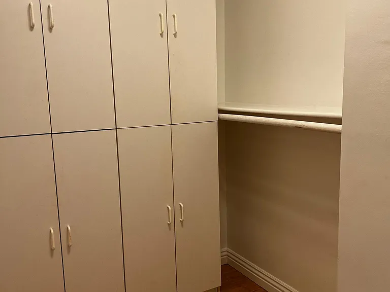 Very large walk in closet.