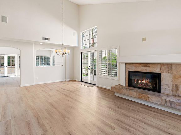 View of Living Room and Dining Room