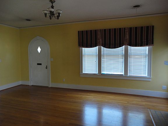 Great windows through living room