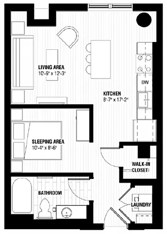 Floor plan Phoenix - CB ALCOVE
