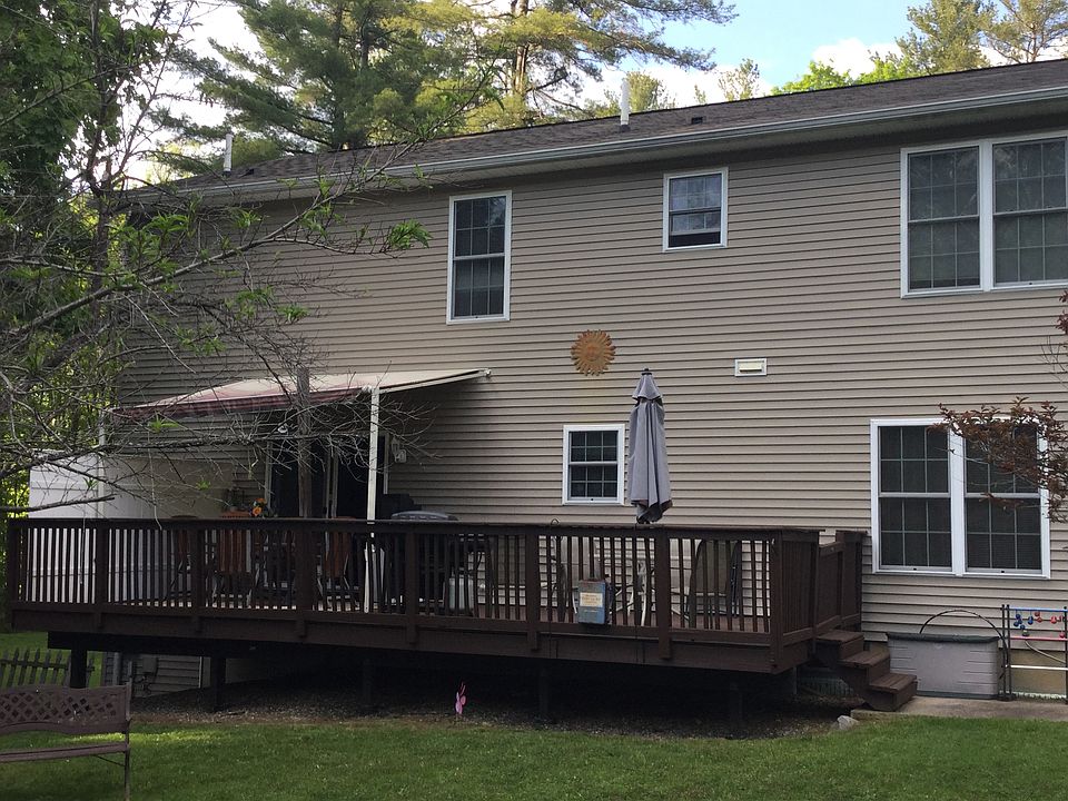 Rear of house