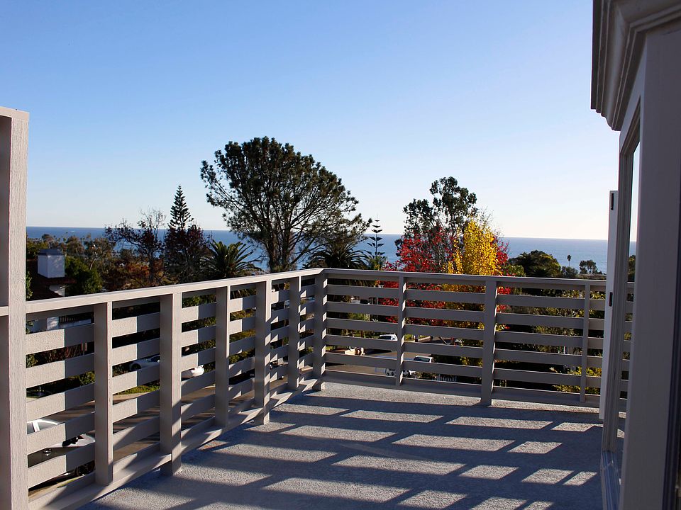 Private ocean view deck