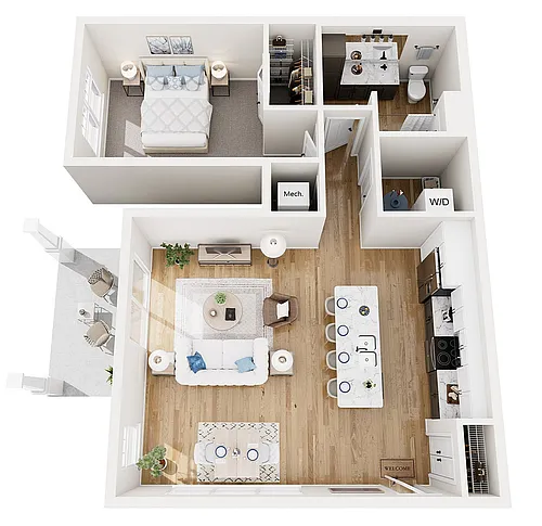 Floor plan 1D