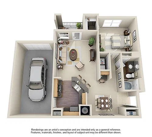Floor plan A1G