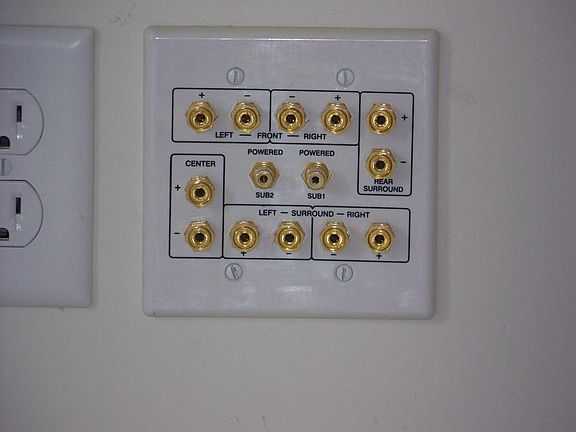 Surround sound hookup