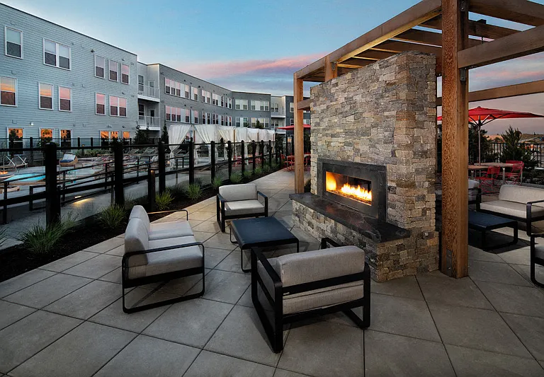 Outdoor Fire Lounge