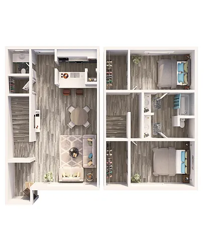 Floor plan B2