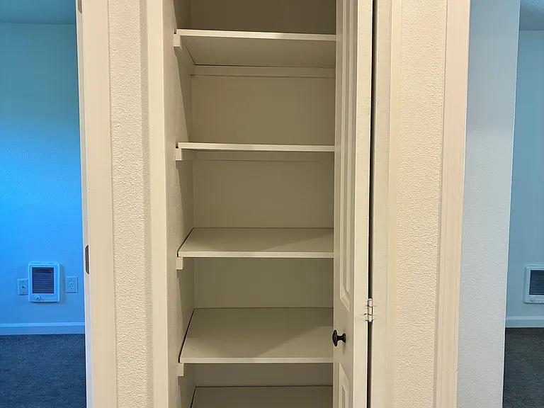 Hall closet