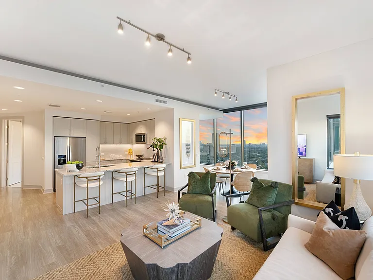 Open-concept floor plans