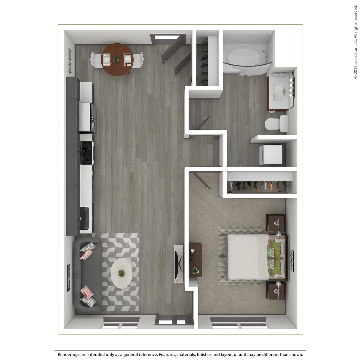 Floor plan Landing W