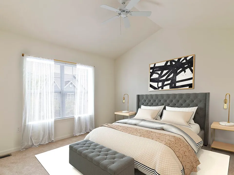 Renovated Package II bedroom with carpet