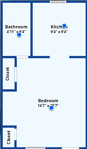 Floor plan Studio
