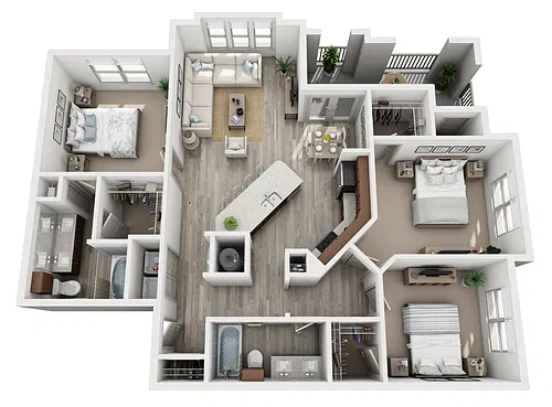Floor plan C1