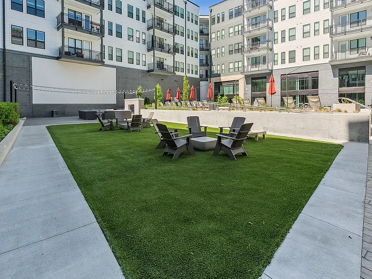 Relax, gather, and unwind in Brickline's inviting courtyard.