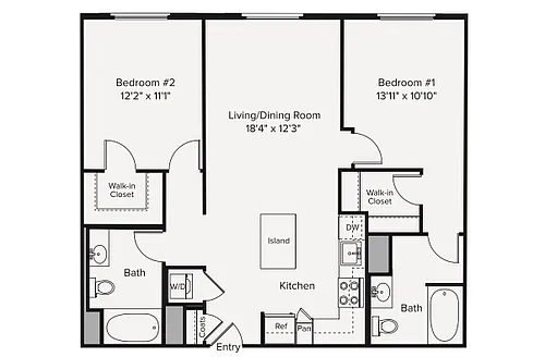Floor plan B3-1134