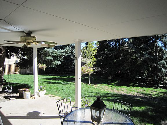 Covered patio 