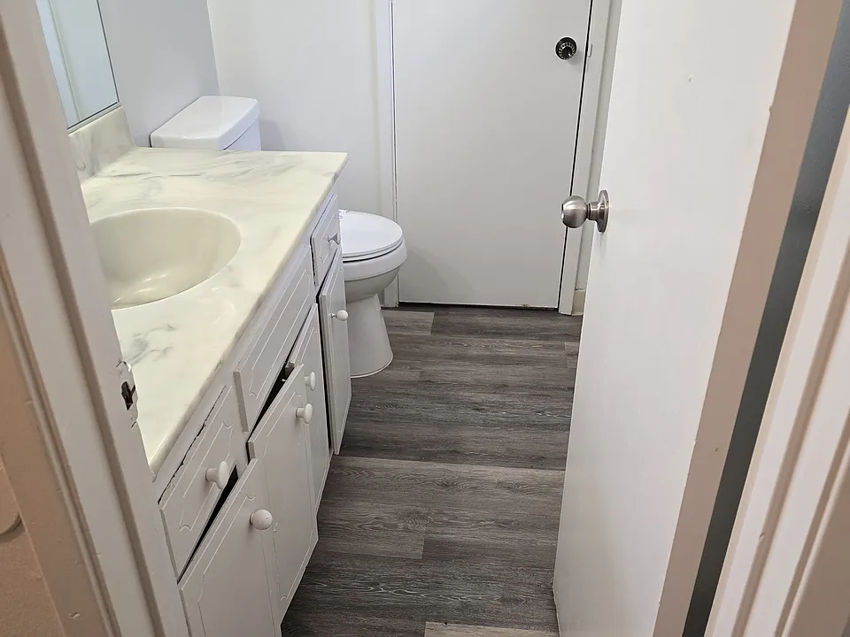 1.5 Bath for the 2-bedroom layout
