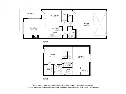 Floor plan Cedar Hill