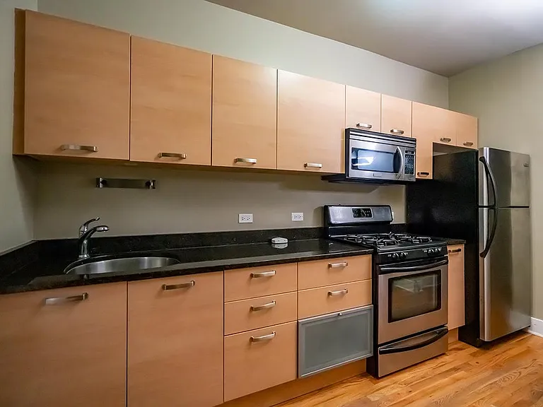 Unique apartment layouts of studio, one-, two-, and three-bedroom units. Three-bedroom units offer two full baths. Two- and three-bedroom units with separate dining rooms.