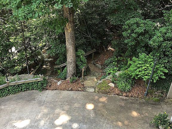 Porch looking down