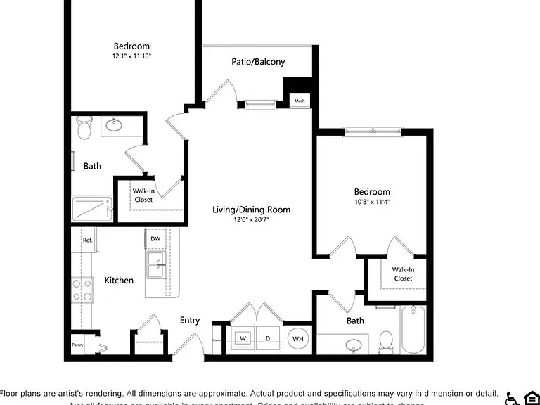 Floor plan is an artists rendering. All dimensions are approximate. Floor plan is an artists rendering. All dimensions are approximate.