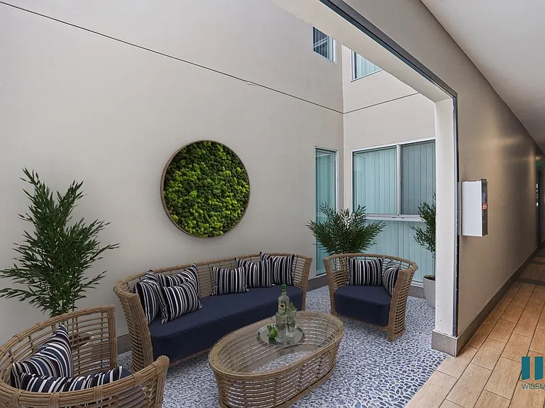 Interior Courtyard with Seating Area