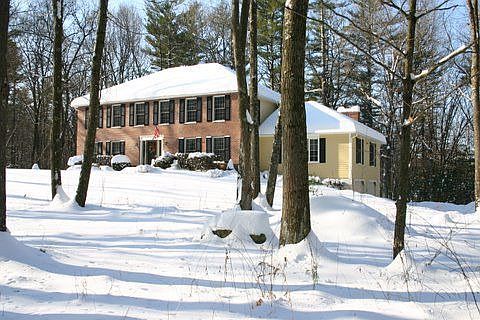 Custom Hip Roof Colonial on 5.36 Acres