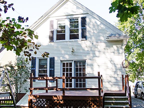 Deck for dining + grilling