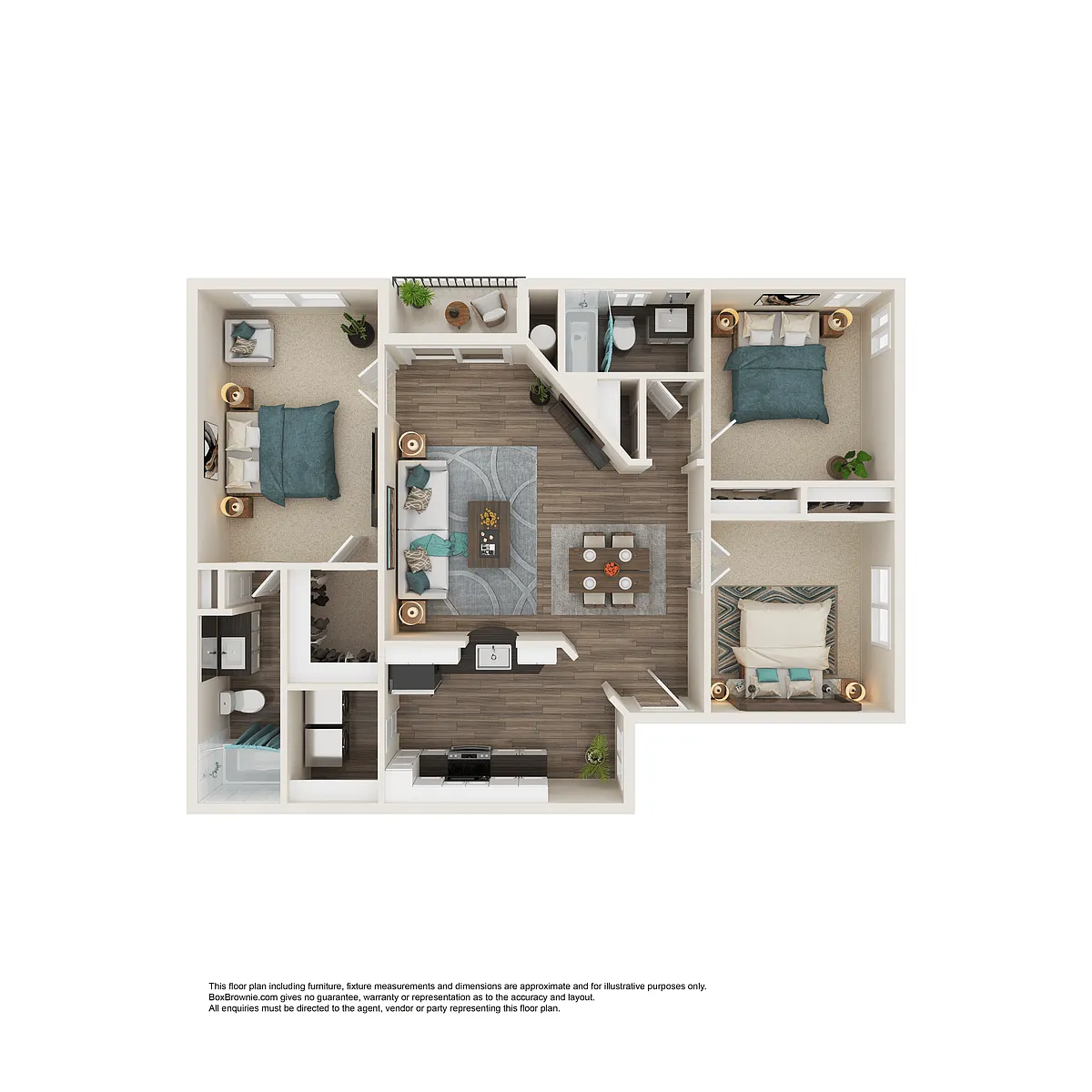 Floor plan Coral