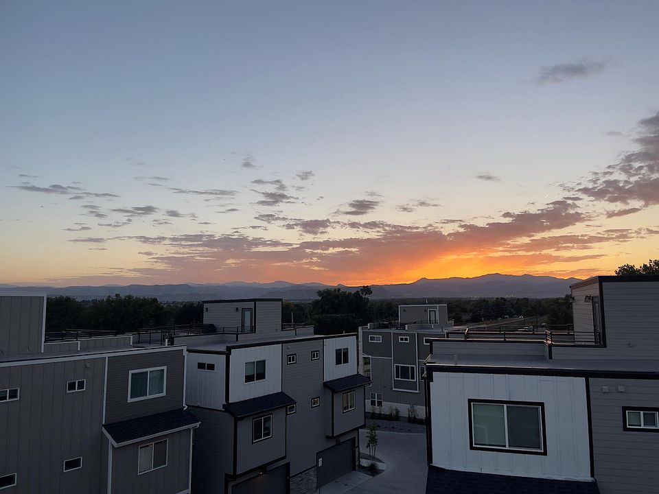 Rooftop views facing west