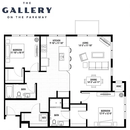 Floor plan The Vintage