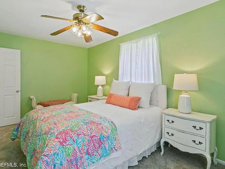 Guest bedroom #2. Located in front of the house. Large closet.