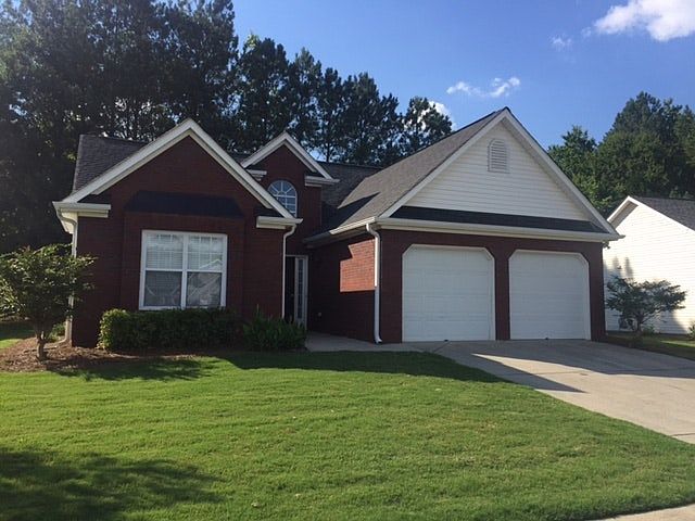 Front of home.