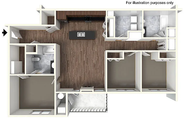 Floor plan FC1L