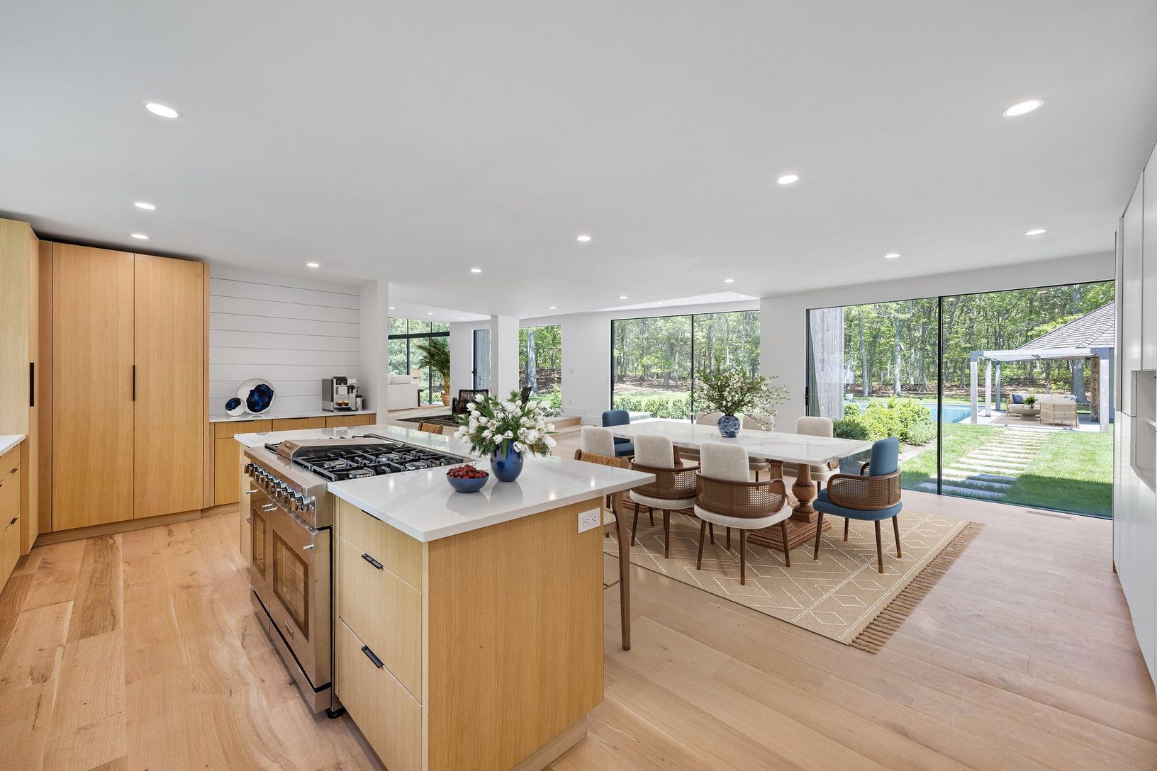  dining and kitchen partially staged