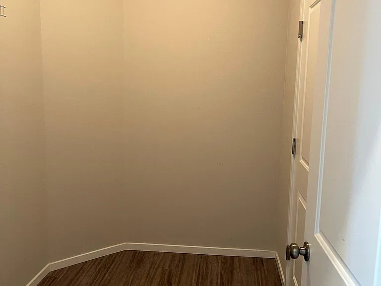 laundry room, washer and dryer hookups, door to garage