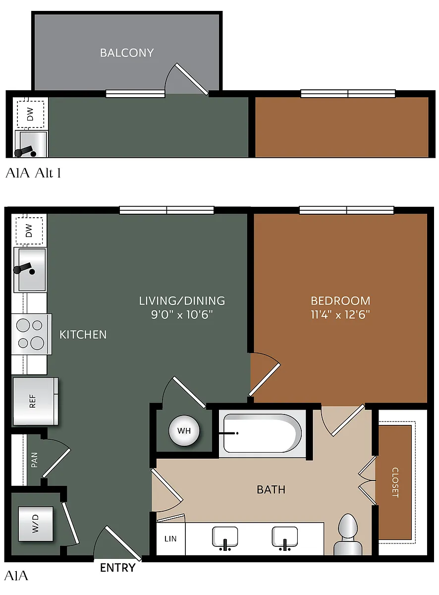 Floor plan A1