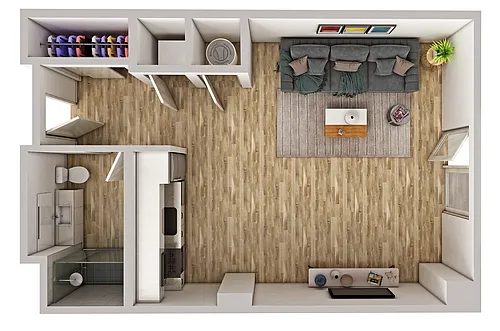 Floor plan Lofts - S1