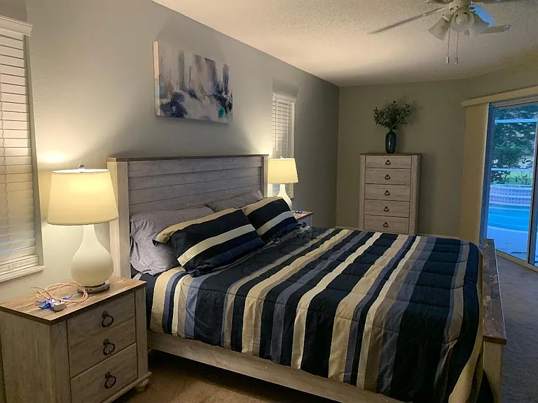 Master Bedroom with King Bed