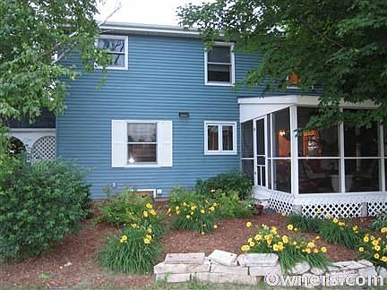 View of the screened in porch