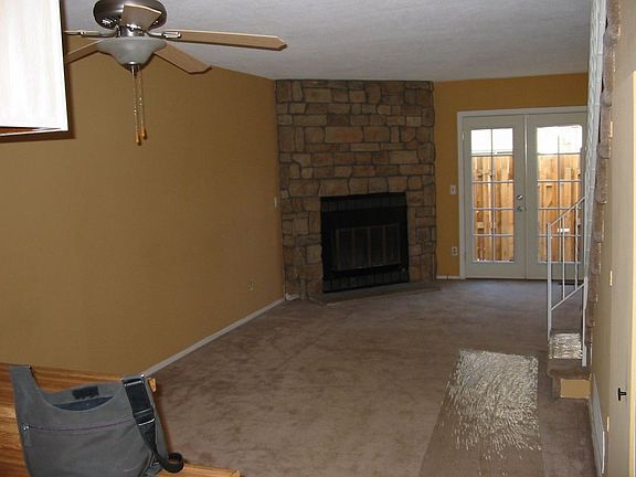 Living area w/ fireplace