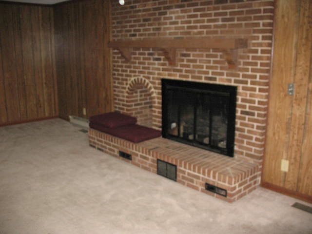 den with fireplace