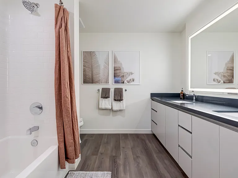 model bathroom