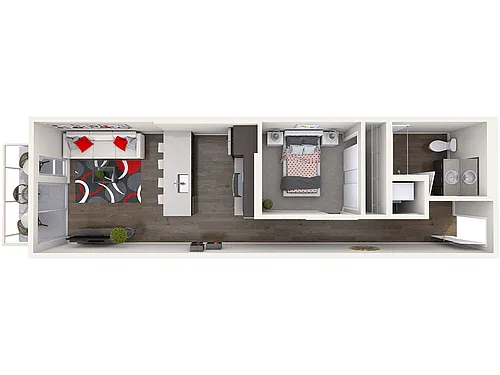 Floor plan A1 0X1