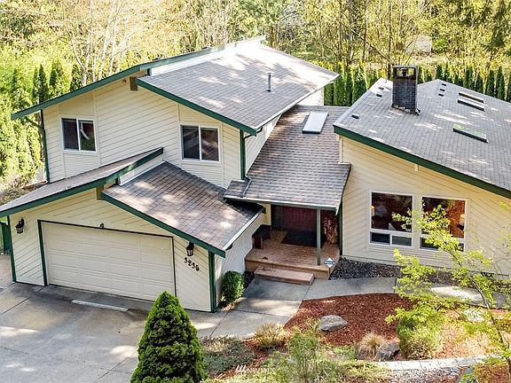 Arial view of front