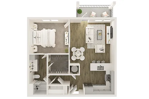Floor plan The Willow