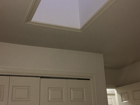 room with skylight