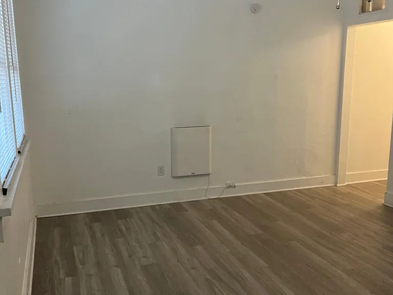 Living room and hallway