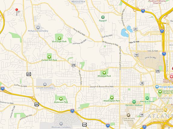 Easy access to 285, midtown, downtown, Smyrna and the airpor