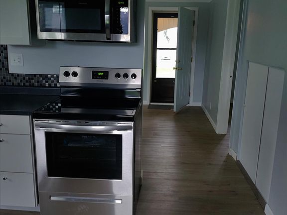 Kitchen taken from back door.
